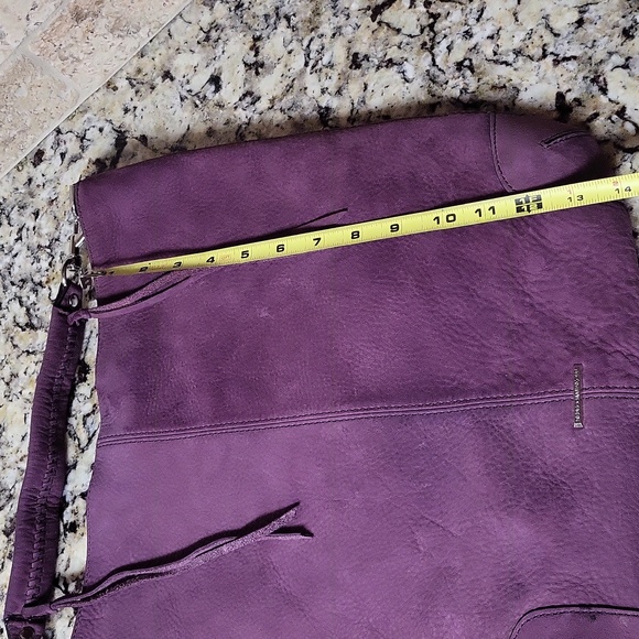 Rebecca Minkoff Purple Suede Hobo Bag - Picture 6 of 13
